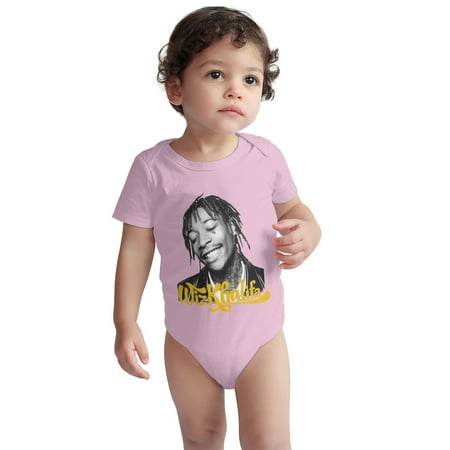 

Wiz Baby Onesie Shirt Khalifa Toddler Baby Boys Girls Short-Sleeve Bodysuits Cotton Romper Pink 6 Months
