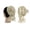 24T613, variant on Messy Bun Hair Piece Claw Clip Curly Wavy Synthetic Tousled Updo Hair Extensions for Women