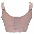thumbnail image 2 of BIMEI Women Mastectomy Bra Breast Prosthesis with Pockets Wirefree Comfort Plus Size Everyday Bra 2442,Pink,36, 2 of 8