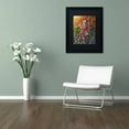 thumbnail image 3 of Trademark Fine Art "Jacqueline Kennedy Onassis" Canvas Art by Josh Byer, Black Matte, Black Frame, 3 of 4