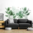 thumbnail image 3 of PEONAVET Wall Stickers Tropical Plants Leaves Wall Stickers Home 's Room Green Plants Stickers, 3 of 6