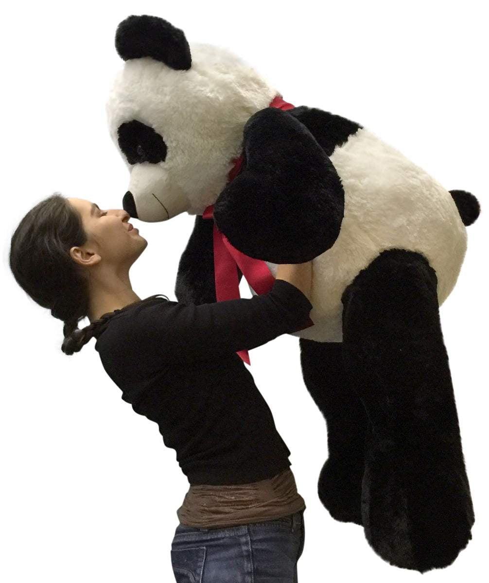 4 foot stuffed panda bear