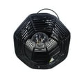 thumbnail image 4 of Alpine Corporation 10"H Solar Plastic Garden Lantern w/ LED Light, Black, 4 of 5