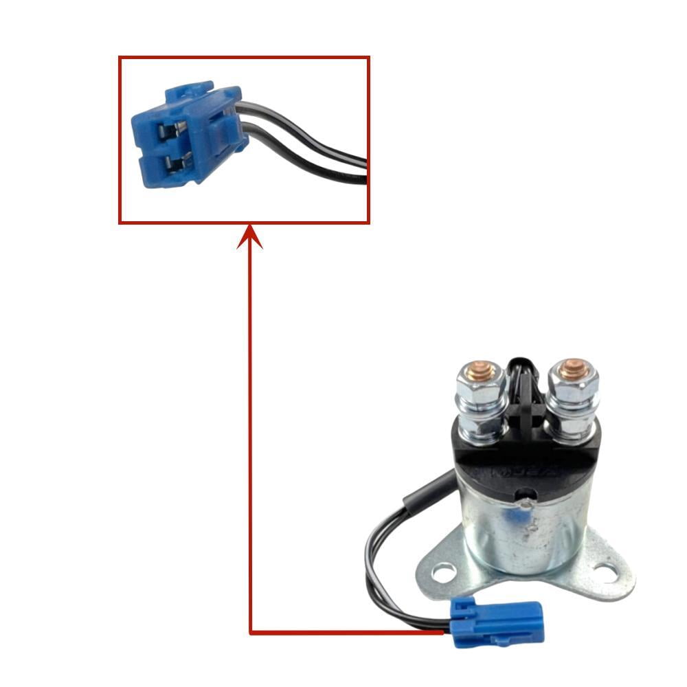 POWER PRODUCTS Engine Starter Solenoid with bolts- Compatible Replacement for PREDATOR Open Frame Inverter Generators 8750W Surge / 7000W Running (SKU# 71340, 59190)
