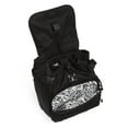thumbnail image 4 of Vera Bradley Women's Recycled Cotton Utility Mini Backpack Black, 4 of 7