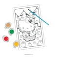 thumbnail image 3 of Hello Kitty Holiday Paint By Number Poster Board with 4 Painting Pods, 3 of 5