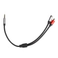 thumbnail image 2 of Audio Cable, Ergonomic Design Subwoofer Stereo Audio Cable, Strong Compatibility For TV/ / Computer A TV, AV Receiver 0.3m/11.8in, 2 of 8