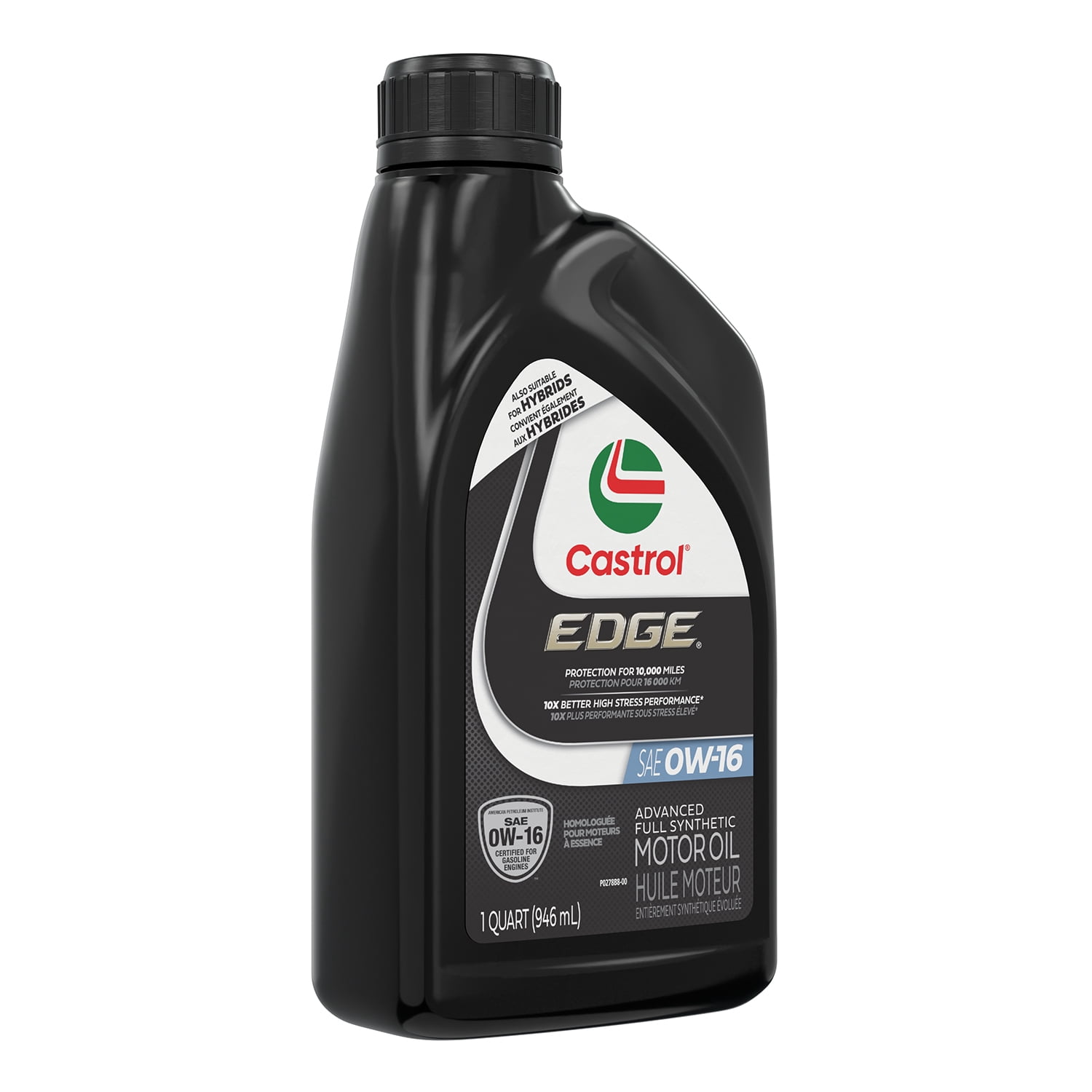 Castrol Edge 0W-16 Advanced Full Synthetic Motor Oil, 1 Quart