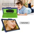 thumbnail image 2 of FIEWESEY for Microsoft Surface Go 3 (2021) Case,Shockproof Protective Cover Case with Pen Holder Hand Strap,Compatible with Type Cover Keyboard,for Microsoft Surface Go 3/Go 2/Go 2018 (Navy/Green), 2 of 6