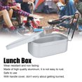 thumbnail image 2 of Aluminum Mess Tin Camping Bento Box Military Camping Cookware Kit Lunch Container Steaming Rack Set for Picnic Hiking Fishing Cooking Outdoor, 2 of 9