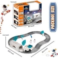 thumbnail image 4 of Pista de carreras espacial de juguete para niños y niñas, muñecos astronautas con forma de coche espacial, miniproyector de estrellas, juguetes de regalo de Navidad, 4 of 4