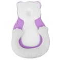 thumbnail image 1 of Cuna nido portátil para bebé, colchón con memoria, anticabeza plana, almohada para recién nacidos, color morado, 1 of 14