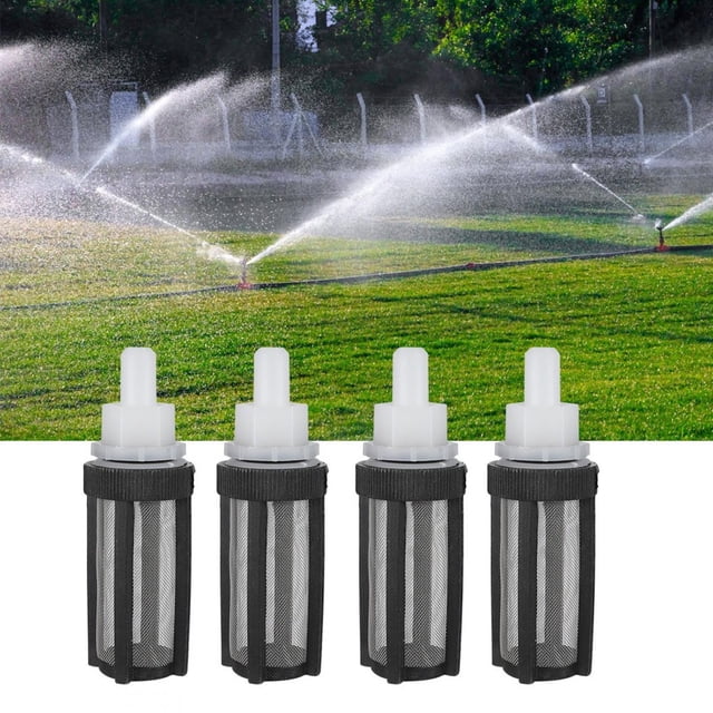 VIFERR Water Inlet Micro Pump Durable Filter Connector 8mm with Stainless Steel Net 6pcs