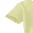 thumbnail image 4 of Busydd Baby Boy Romper 0-24 Months Comfy Cotton Short Sleeve Infant Girl Clothes Rompers Solid Color Round Neck Baby Boy Clothes 9-12 Months, 4 of 5