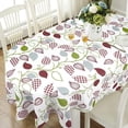 thumbnail image 1 of Modern Oval Tablecloth for Oval Table Waterproof Table Cloths for Dining Room Indoor Outdoor Home Decorative Table Cloth-54x72in, 1 of 5