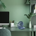 thumbnail image 4 of Pompotops Portable Desk Table Fan, Mini Folding Desk Fan, Hangable Fan, Small Personal Portable Table Fan With USB Rechargeable Battery Operated Cool Electric Fan For Travel Office Room House, Blue, 4 of 4