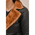 thumbnail image 6 of Women's Genuine Leather faux fur Jacket....Brand new!!!, 6 of 6