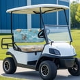 thumbnail image 3 of Aplkyhs Beach Shell Golf Cart Front Seat Cushion Set Sea Wave Turtle Club Car Precedent Seat Covers Universal Golf Cart Seat Towel Blanket Suitable for All Seasons Golf Cart Seat Covers, 3 of 6