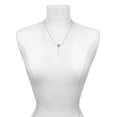 thumbnail image 3 of Delight Jewelry Silvertone I Believed I Could Thin Bar Mia Monkey Charm Necklace, 3 of 4