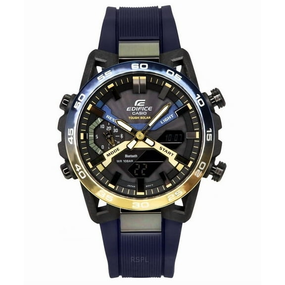 Casio Edifice Sospensione Nighttime Drive Analog Digital Smartphone Link Tough Solar ECB-2000NP-1A 100M Men's Watch