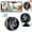 black, variant on WiFi Cameras - 1080P HD Indoor Security Cameras with 360° Views & Night Vision, Wireless Cam with Motion Detection Alarm for Pet Monitoring and Home Security