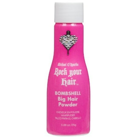 - Michael O'Rourke Rock Your Hair Bombshell Big Hair Powder for Unisex, 0.88 Ounce
