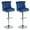 Blue, variant on Alexent 2PCS Adjustable Swivel Bar Stools,38.2"-46.7" Velvet Bar Stools for Kitchen Bar,Bar, Dining Room,Blue