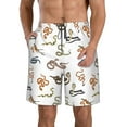 thumbnail image 1 of Balery Snake Traje de Baño Estilo Hawaiano para Hombre, Shorts de Secado Rápido con Bolsillos-3X-Large, 1 of 6