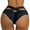 Navy, variant on Women Panties Sexy Lace Underpants Transparent Mesh Hook Briefs Breathable Low Waist Seamless Underpants Panty Ladies