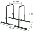 thumbnail image 2 of Home Gym Equipment, Power Tower Dip Station Pull Up Bar Stand Adjustable Height Heavy Duty Multi-Function Fitness Training Equipment, Black Exercise Equipment,Steel Fitness Equipment, 2 of 9