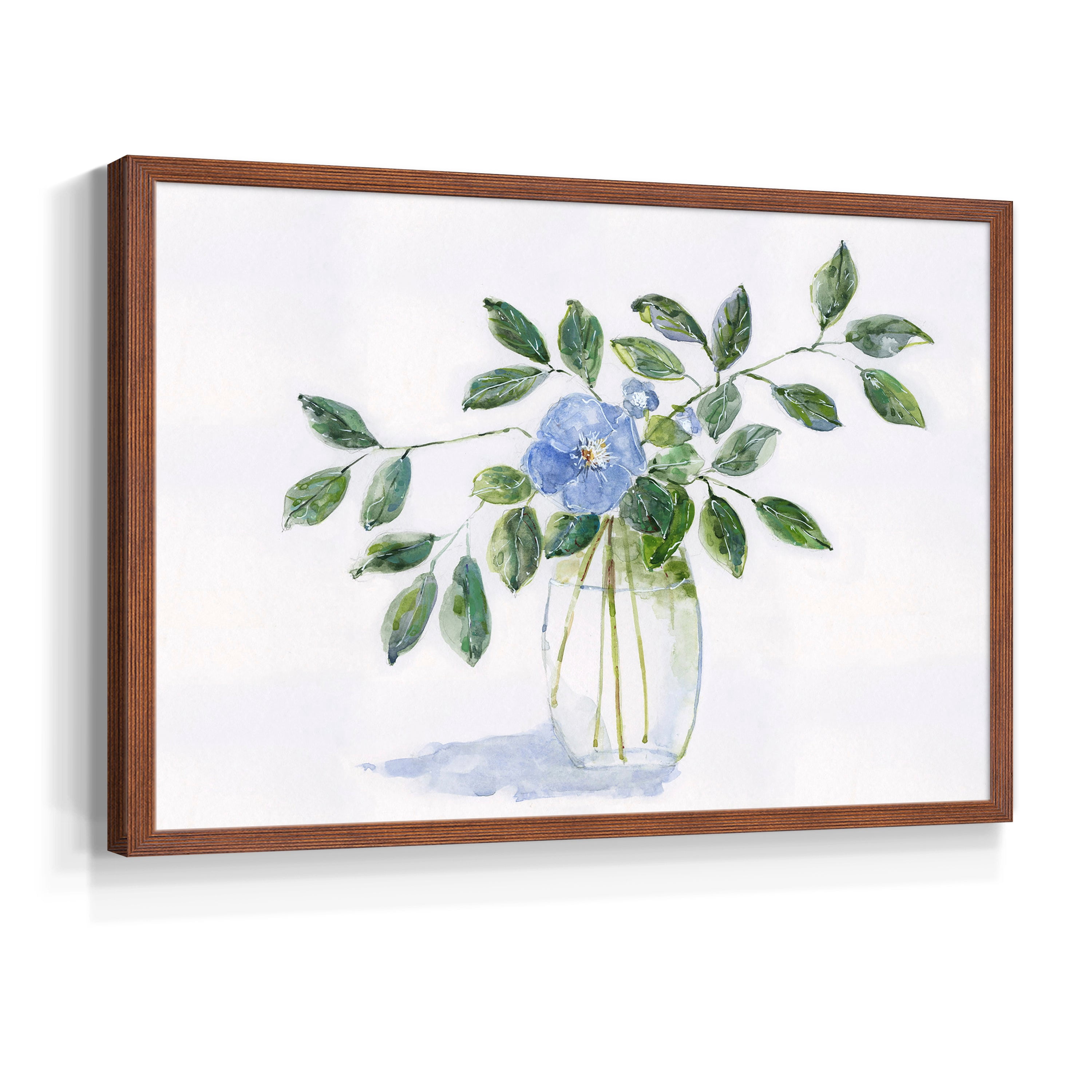 Rustic Simplicity II by Sally Swatland - Restickable Framed Giclée Print