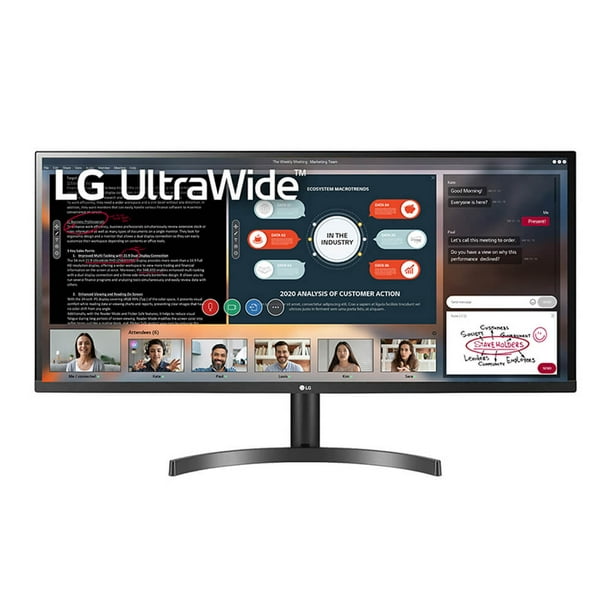 antepasado llegar competencia LG 34WL600 34 inch 21:9 UltraWide 1080p Full HD IPS Monitor - Walmart.com