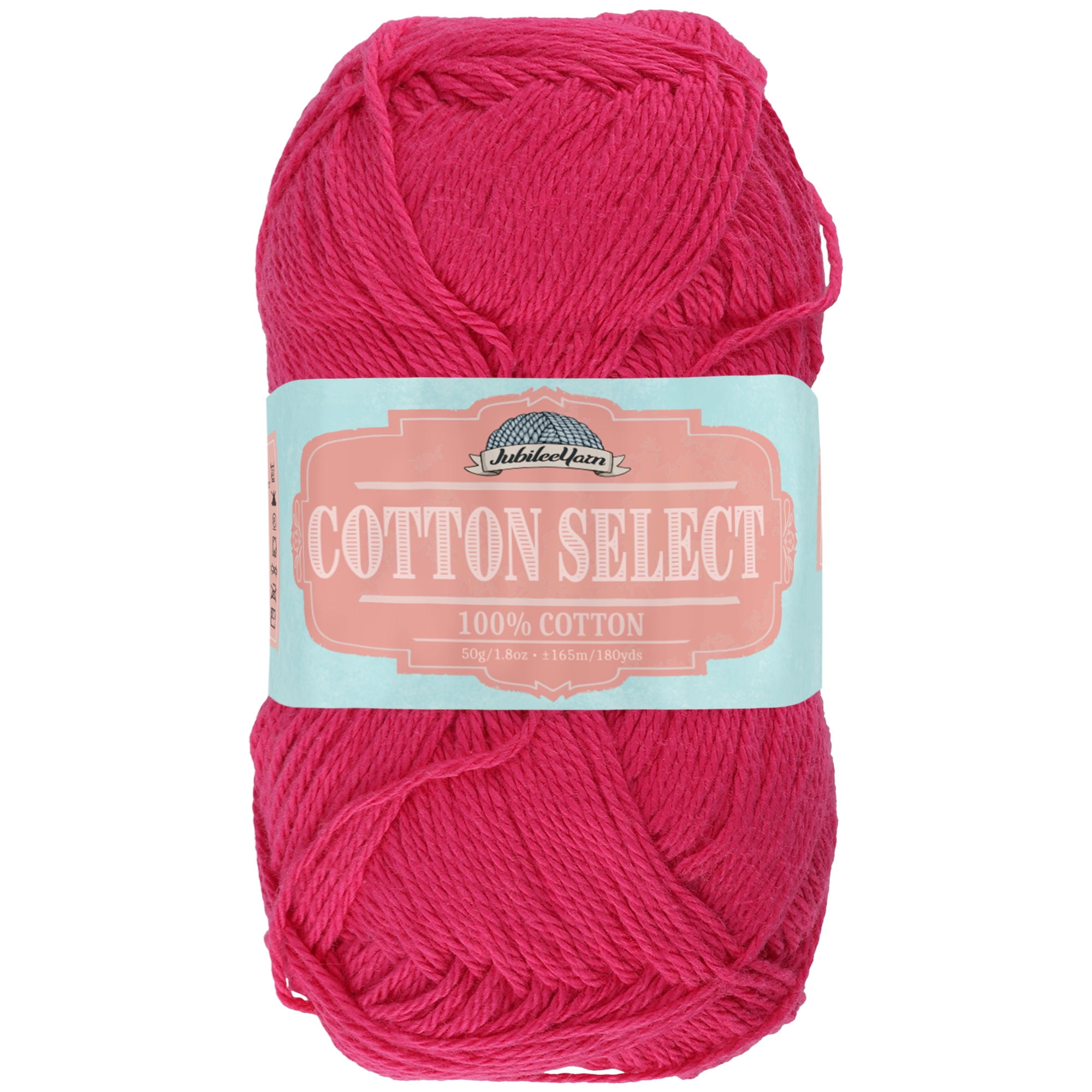 BambooMN - Cotton Select Bonbon Yarns - Variety Pack - 20x10g Solid Color Mini Ball - 2 Pack - 720 Yards