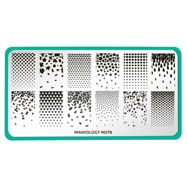 Maniology Classic Gradients (m278) Stainless Steel Nail Stamping Plate for Women