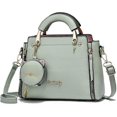 thumbnail image 1 of Fashion Purses and Handbags for Women Ladies Leather Top Handle Satchel Shoulder Bags Small Totes, 1 of 4