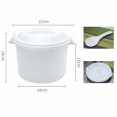 thumbnail image 1 of Olla arrocera de plástico para microondas, fiambrera multifuncional con almacenamiento de calor, cuchara grande de arroz blanco) LingWen 8390615222181, 1 of 1