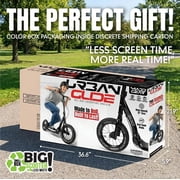Large Kick Scooter for Adults & Teens – 12 Spoked Air Tires, 300lbs, Tall Bars, Wide Deck, Kickstand – Madd Gear Metro Urban Glide 300