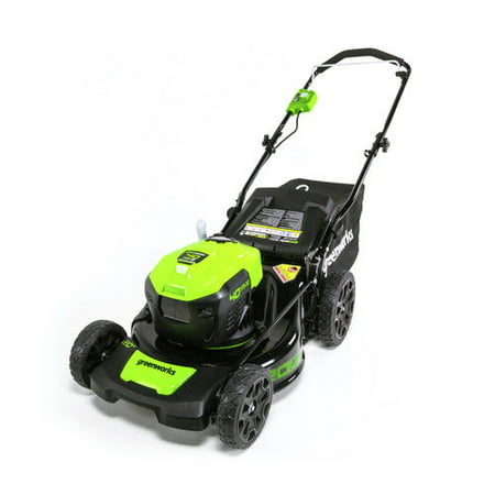 Greenworks G-MAX 40V 20 inch Brushless Dual Port Lawn Mower, Battery and Charger Not Included (Best Trickle Charger For Riding Lawn Mower)