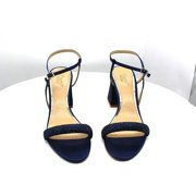 Jewel Badgley Mischka Womens Earlene Block Heel Evening Sandal (Size 9)