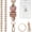 Fashion Lanyard - 6, variant on Teacher Lanyard with ID Holder, Fashion Wood Beaded Lanyard for Keys, Super Cute Boho Breakaway Lanyard for Women