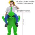 thumbnail image 2 of Disfraz inflable de dinosaurio alienígena para pareja doble para Halloween, 2 of 6