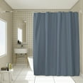 thumbnail image 6 of Sahpxhe Bathroom Shower Curtain Liner with Hooks, Mildews-proof Waterproof Partition Curtains for Bathroom Toilet 70.87x70.87Inch Blue, 6 of 6
