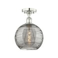 thumbnail image 4 of Innovations Lighting - Athens Deco Swirl - 1 Light Semi-Flush Mount In, 4 of 7