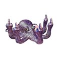 thumbnail image 1 of Fiadas de resina de fluorescencia Estatuillas Océano Paisaje Luminoso Octopus Sculpture Ehuebsd Libre de BPA, 1 of 8