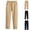 Black, variant on YUANxueke Kids School Uniform Pants Straight Leg Pull On Pants Outdoor Casual Performance Elastic Waist Slacks Pants for 3-9 Years