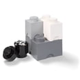 thumbnail image 2 of LEGO Rangement Empilable 4 Pcs Multipack, Blanc, Gris, Noir, 2 of 2