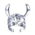 thumbnail image 1 of Anillos De Casco Aleación De Zinc Anillo De Dedo Abierto Encanto Joyería Regalos Accesorios De Cosplay Noticed AP006635-02, 1 of 6