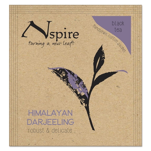 Numi Nspire by Numi Tea, Himalayan Darjeeling, 0.92 oz Sachet, 50/Box