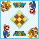 thumbnail image 5 of Set de juego USAOPOLY Super Mario Checkers & Tic-Tac-Toe Collectible USAopoly NA, 5 of 7