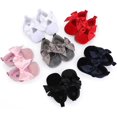 thumbnail image 5 of Infant Baby Girls Mary Jane Flats Non-Slip Rubber Sole Newborn Princess Dress Shoes Toddler First Walkers Sneaker Shoes, 5 of 6